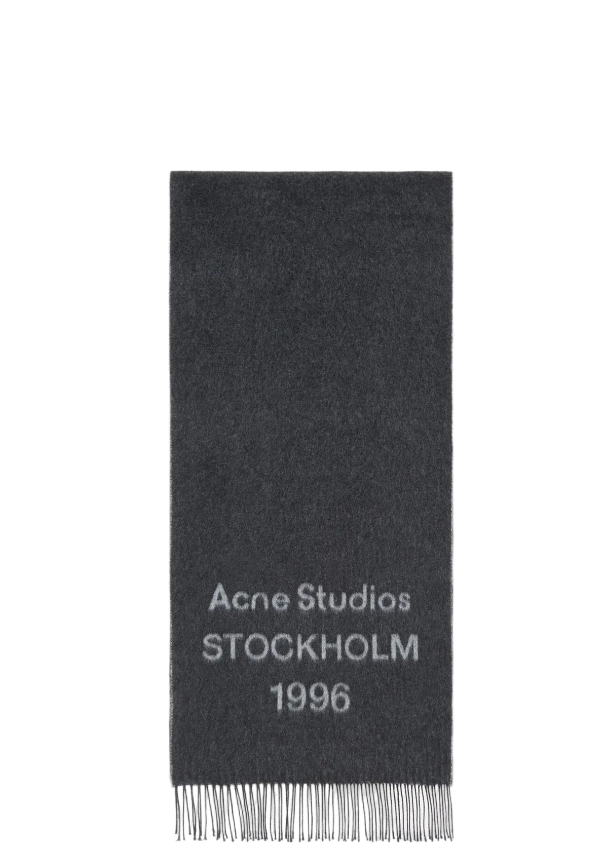 ACNE STUDIOS | Wool Logo Scarf - Wide | Scarves
