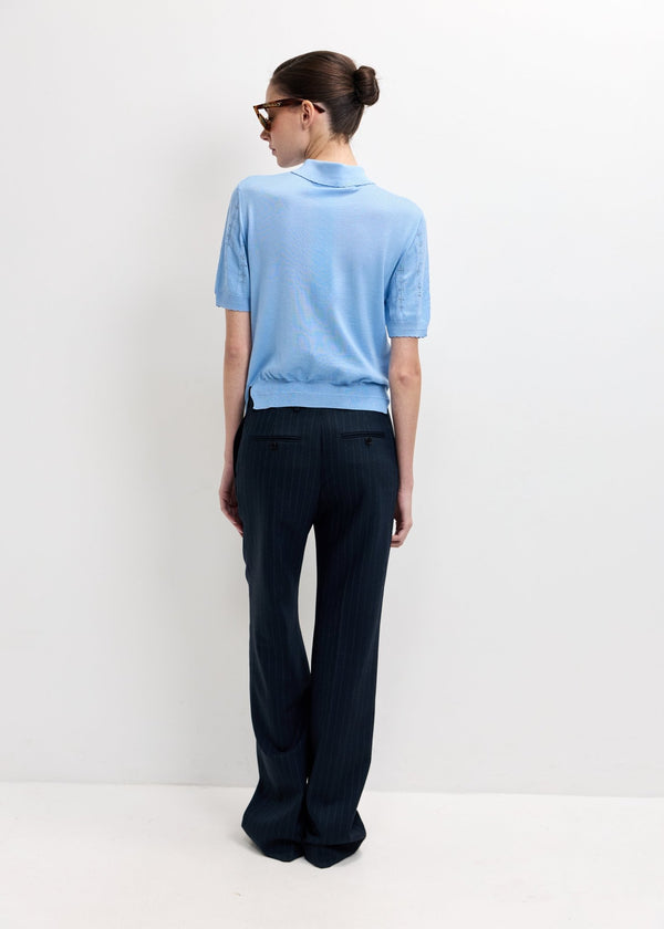 MARNI | Wool-Silk Polo Shirt | Tops