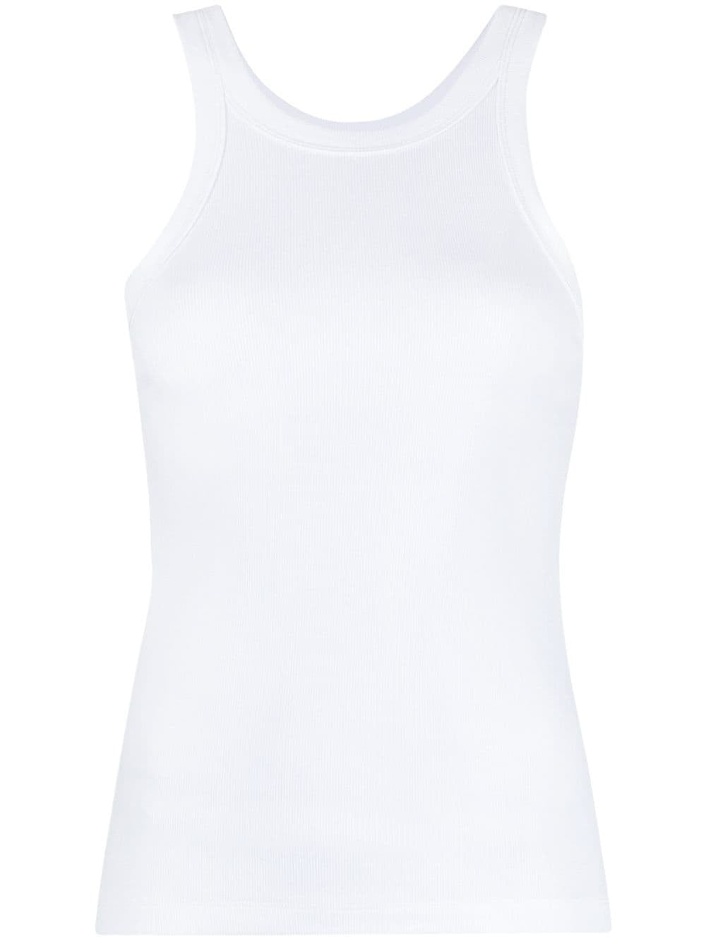 Curved ribbed tank